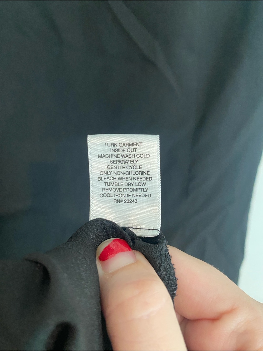 New York & Company Black Sleeveless Bow-Neck Pintuck Blouse - Picture 5 of 9